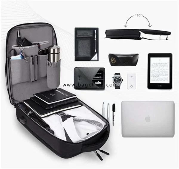 USB Charging Port Travel Tech Backpack Laptop Bag