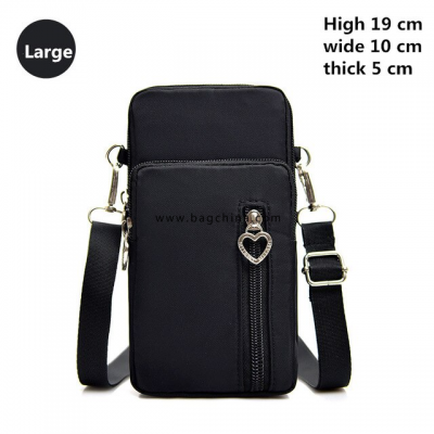 Woman Wallet Pouch Mini Shoulder Zipper Bag Girls Coin Purse Wallets Pocket Women Messenger Money Bags Cards Holder Lady Purses