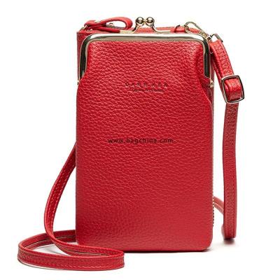 High Quality Phone Bag PU Leather Large Capacity Travel Portable Shoulder Bag Brand Ladies Crossbody Bag Fashion Messenger Bag