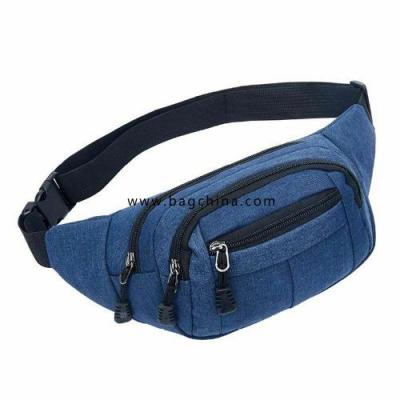 Fashion Men Women Unisex Casual Travel Bum Bag Fanny Waist Pack Zipped Outdoor Sports Shoulder Bag Cellphone Chest Hip Pack