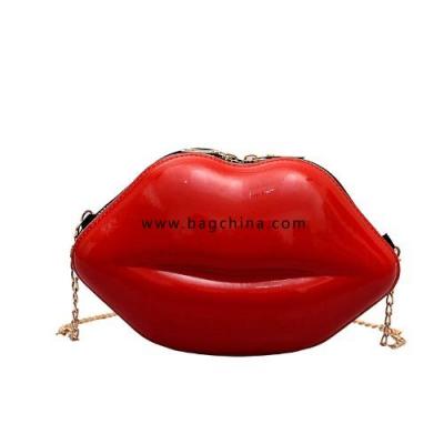 Bags for Women 2020 New Personality Lip Shoulder Bag Wild Zipper Lady Messenger Bag Cute Female Mobile Phone Bag