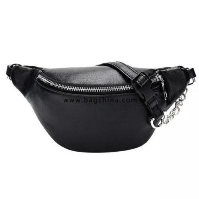 New Style Fashion Bum Bag Fanny Pack Travel Waist Festival Money Belt PU Leather Pouch Holiday