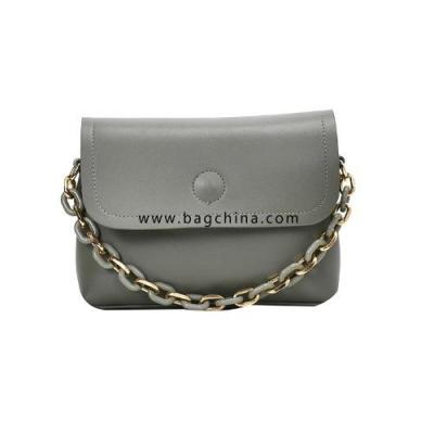 Niche brand design soft leather chain female bag 2020 spring new shoulder bag large capacity crossbody bag female
