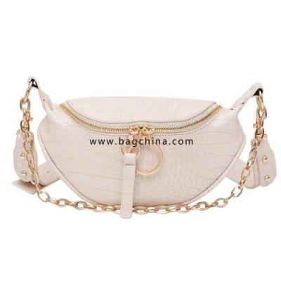 Crocodile chain small high-quality PU leather crossbody bag women's 2020 summer new shoulder bag and wallet
