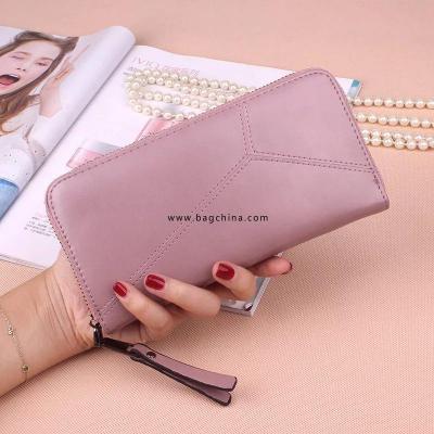 Geometric Wristband Women Wallets Female Long Zipper Women Purse Large Capacity Coin Wallet Purse Brand New Fashion Phone Clutch