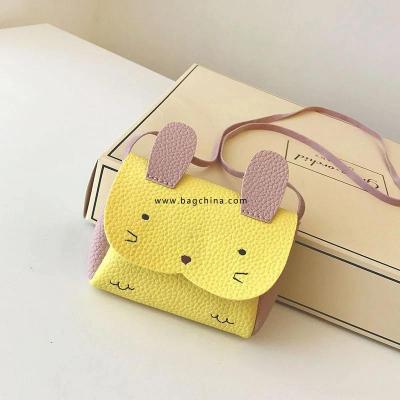 2020 New Girls Mini Bag Children Cute Princess One Shoulder Messenger Bag Embroidery Cat Baby Satchel