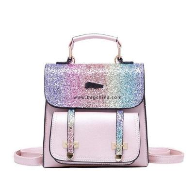 Shoulder bag female 2019 new fashion student backpack Korean sequined travel bag trend bags shoulder female bag