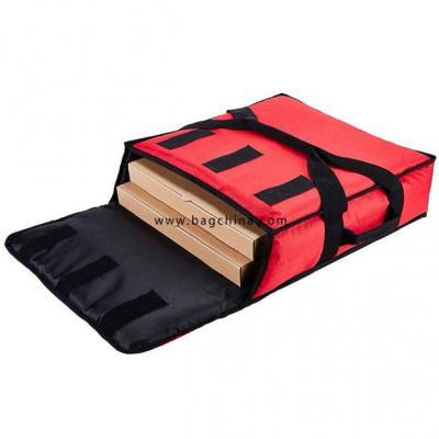 Thermal insulated pizza food delivery warmer bag carrier