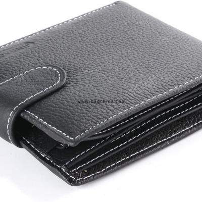 Men's Leather Folding Wallet